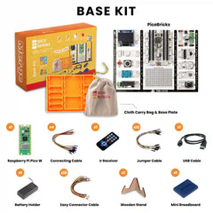 PicoBricks Base Kit: Robotics Project Starter Kit