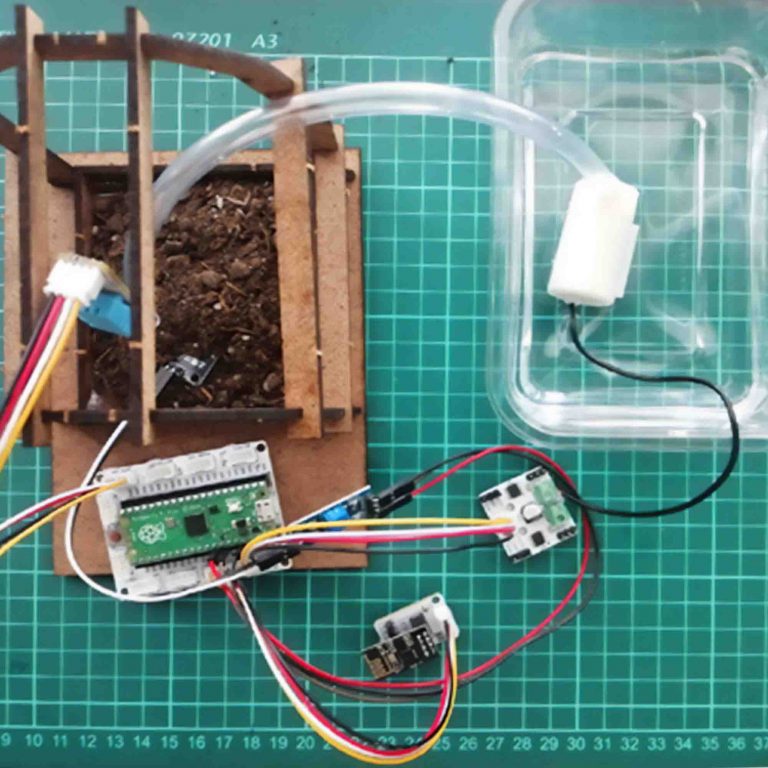 #25 Smart Greenhouse IoT Project With PicoBricks