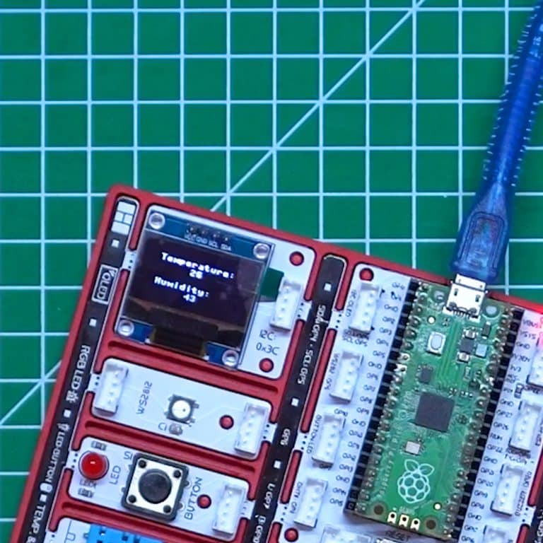 #4 Thermometer Project With PicoBricks