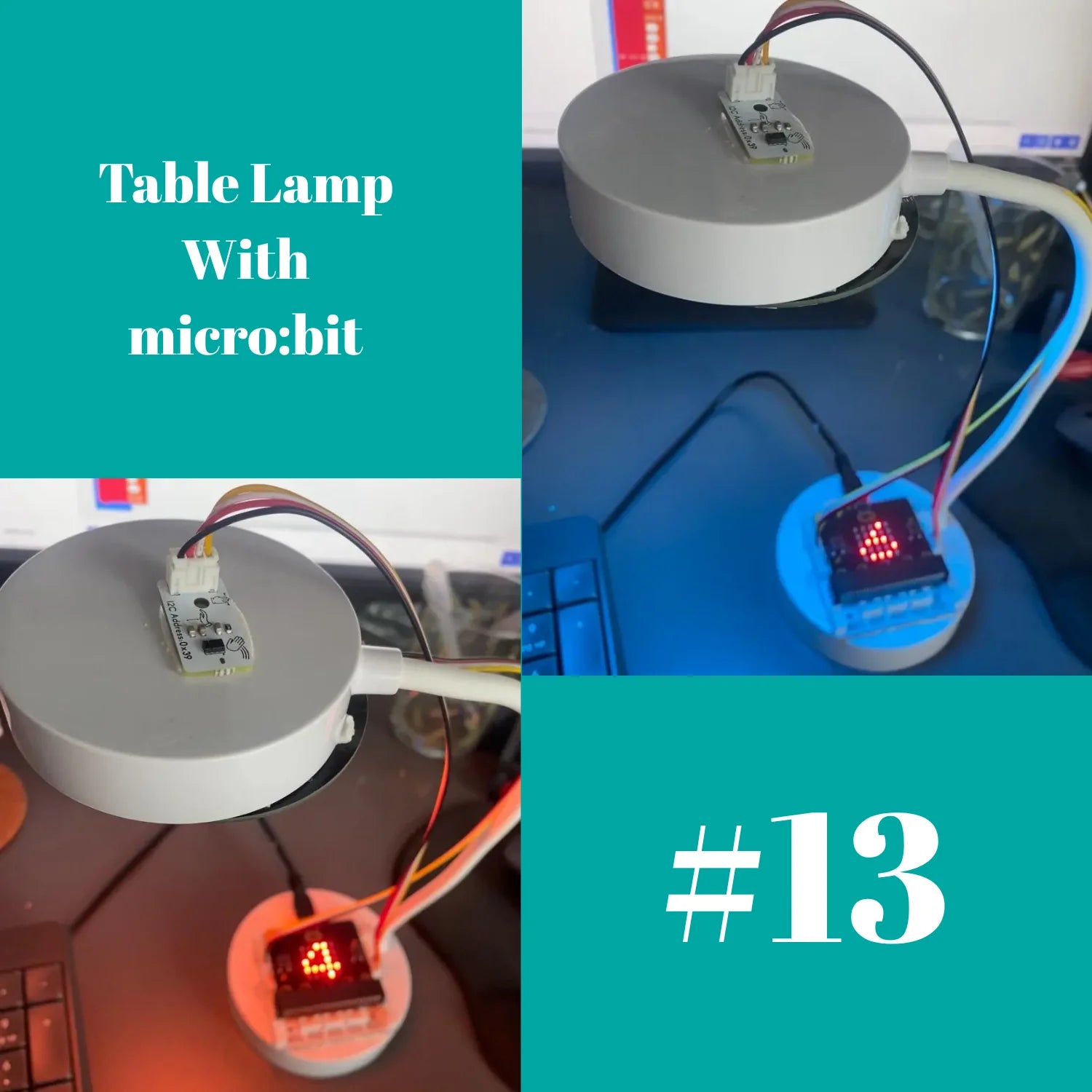#13 Table Lamp With micro:bit