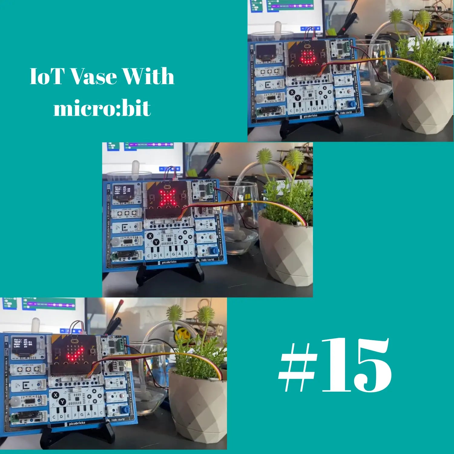 #15 Iot Vase With micro:bit