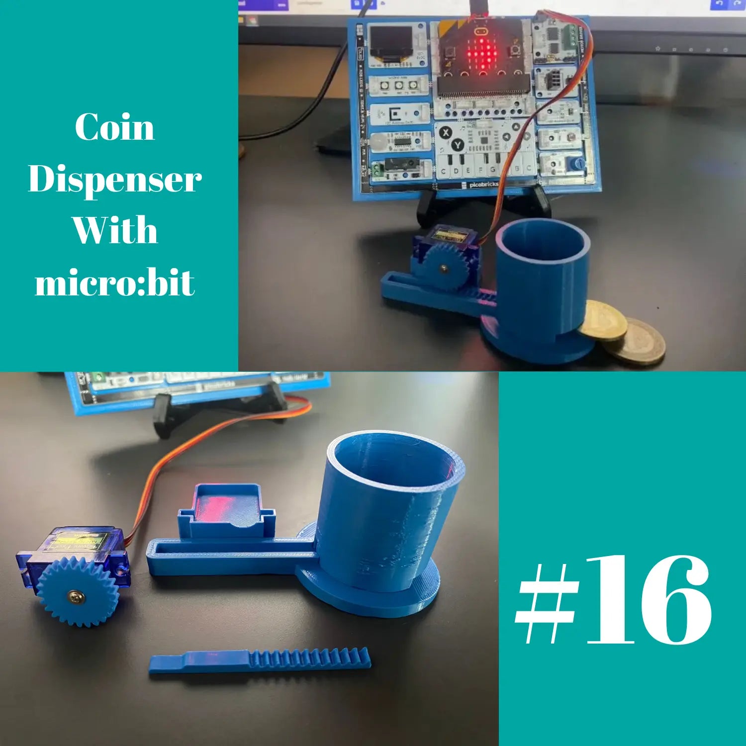 #16 Coin Dispenser With micro:bit