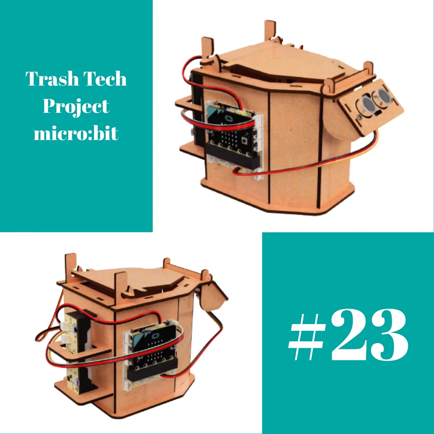 #23 Trash Tech Project With micro:bit