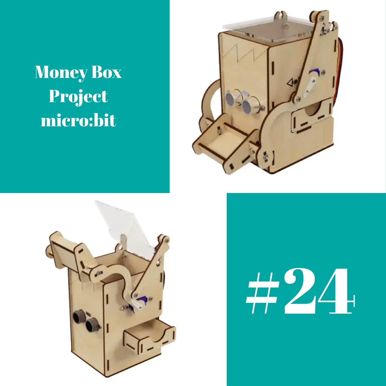 #24 Money Box Project With micro:bit