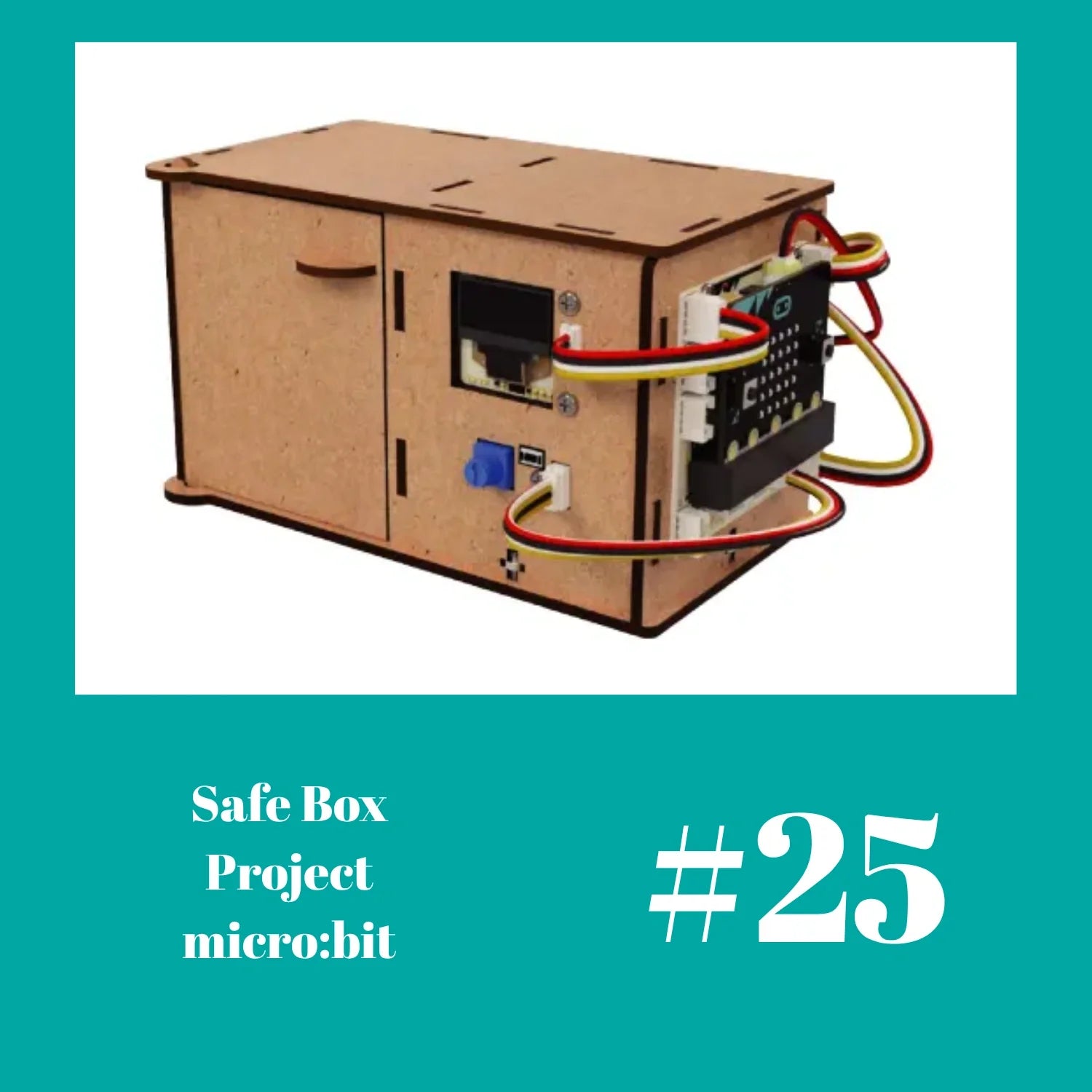 #25 Safe Box Project With micro:bit
