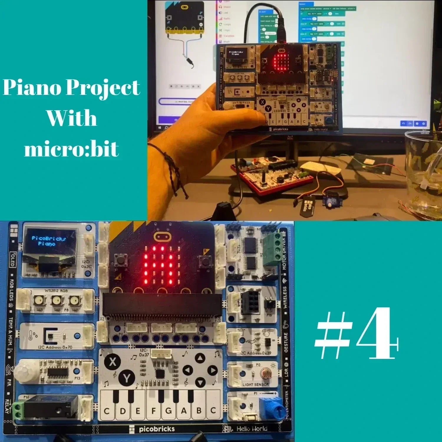 #4 Piano Project With micro:bit