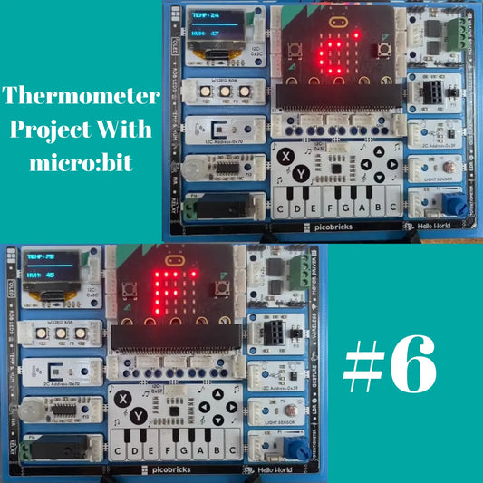 #6 Thermometer Project With micro:bit