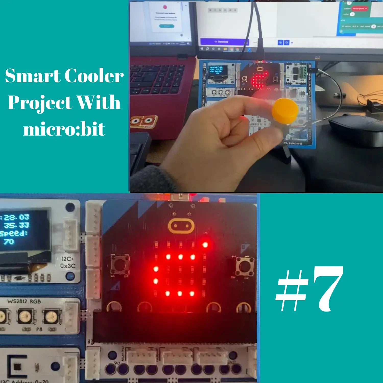#7 Smart Cooler Project With micro:bit