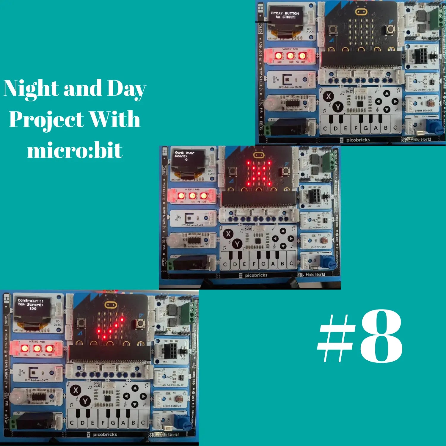 #8 Night and Day Project With micro:bit