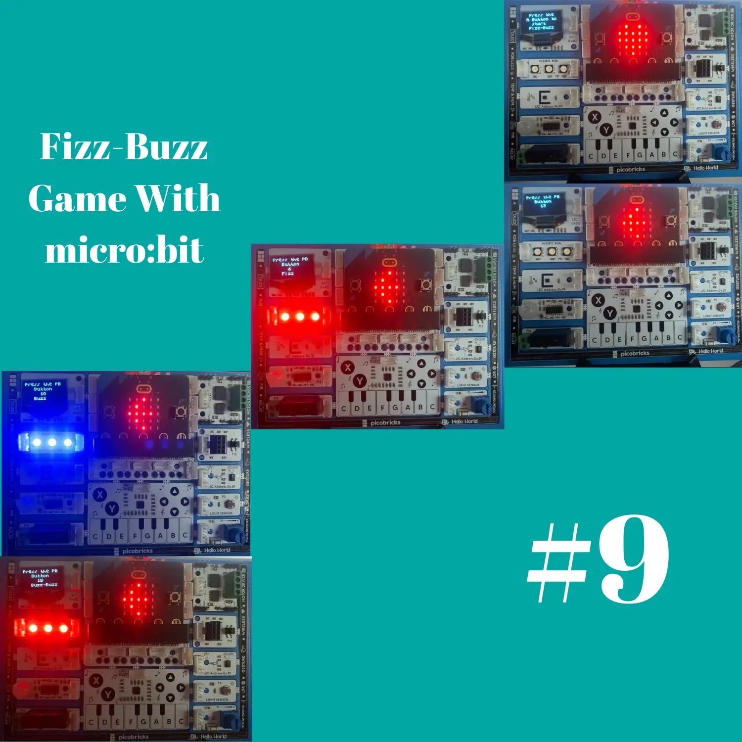 #9 Fizz-Buzz Game With micro:bit