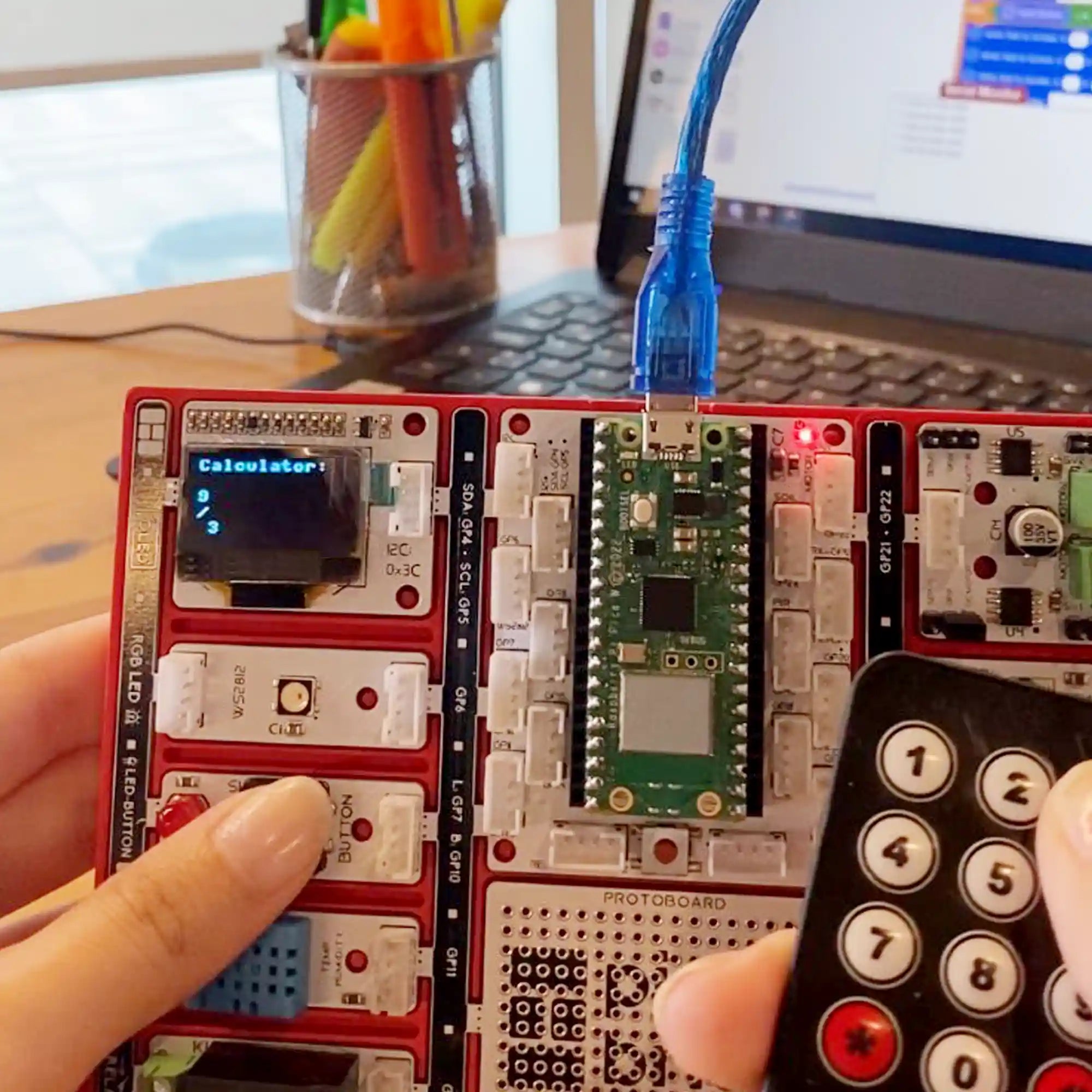 Raspberry Pi Calculator Project