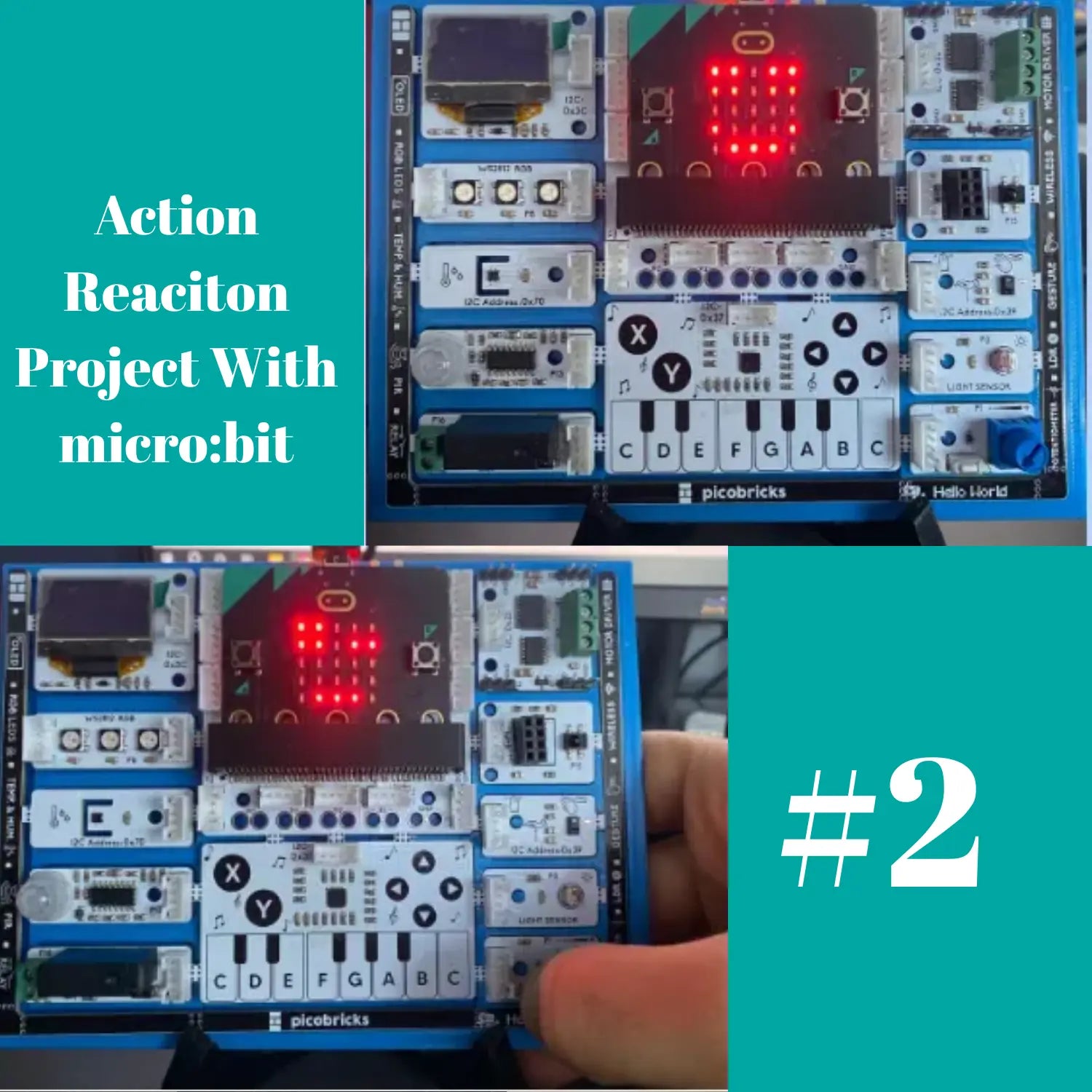 #2 Action Reaction Project With micro:bit