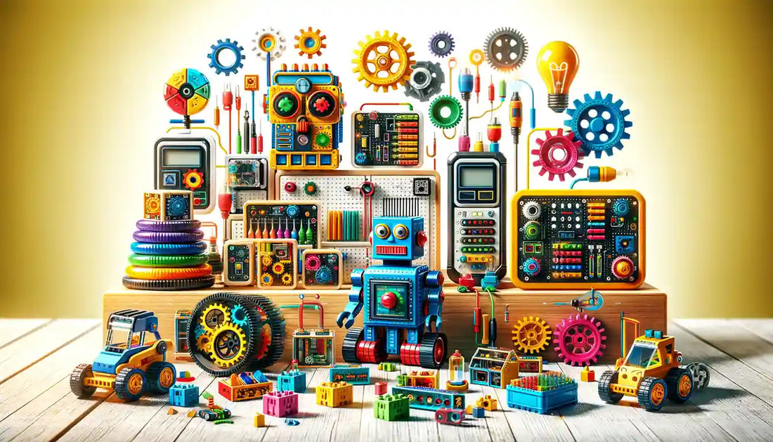 Engineering toys top