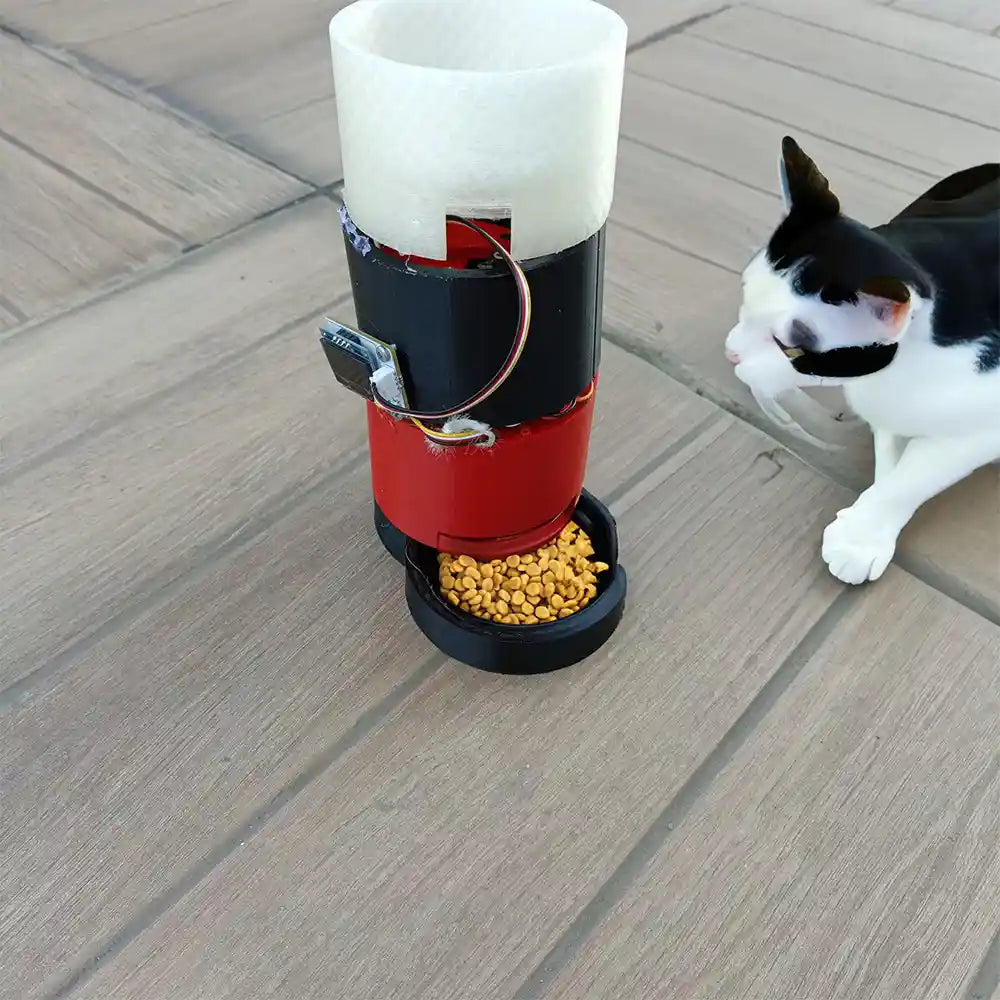 DIY Cat & Dog Feeder Using Raspberry Pi