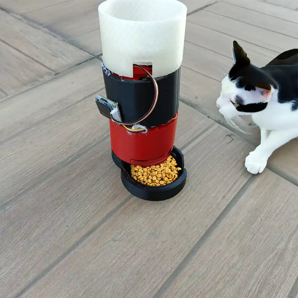 DIY Cat & Dog Feeder Using Raspberry Pi โ Picobricks Circuit Diagram