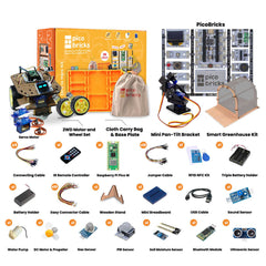 PicoBricks Zero to Hero Kit: All in One Robotic Kit