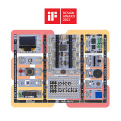 PicoBricks Base Kit: Robotics Project Starter Kit