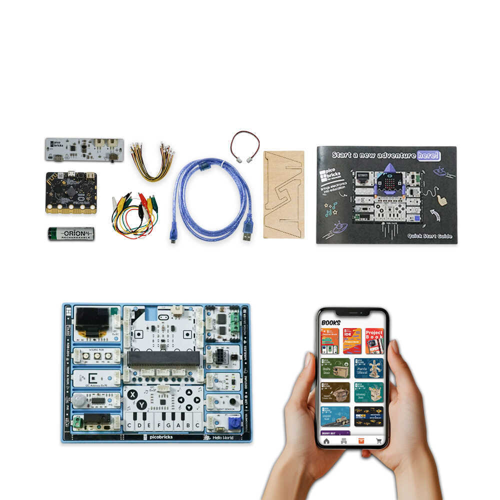 Micro Bit Inventor Kit PicoBricks micro:bit First Invention Kit – Picobricks