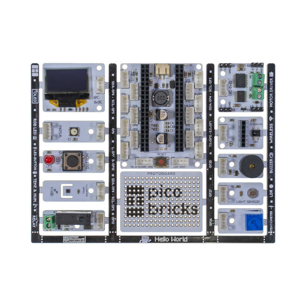 PicoBricks IoT Expert Kit: Start Built Iot Projects