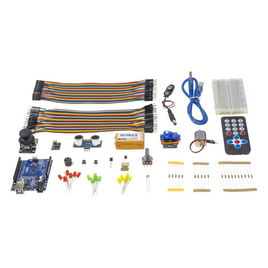 Arduino Uno Pro Starter Set (With E-Book Gift and Video)