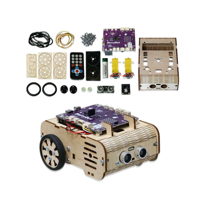 BerryBot Programmable Educational Robot – Picobricks