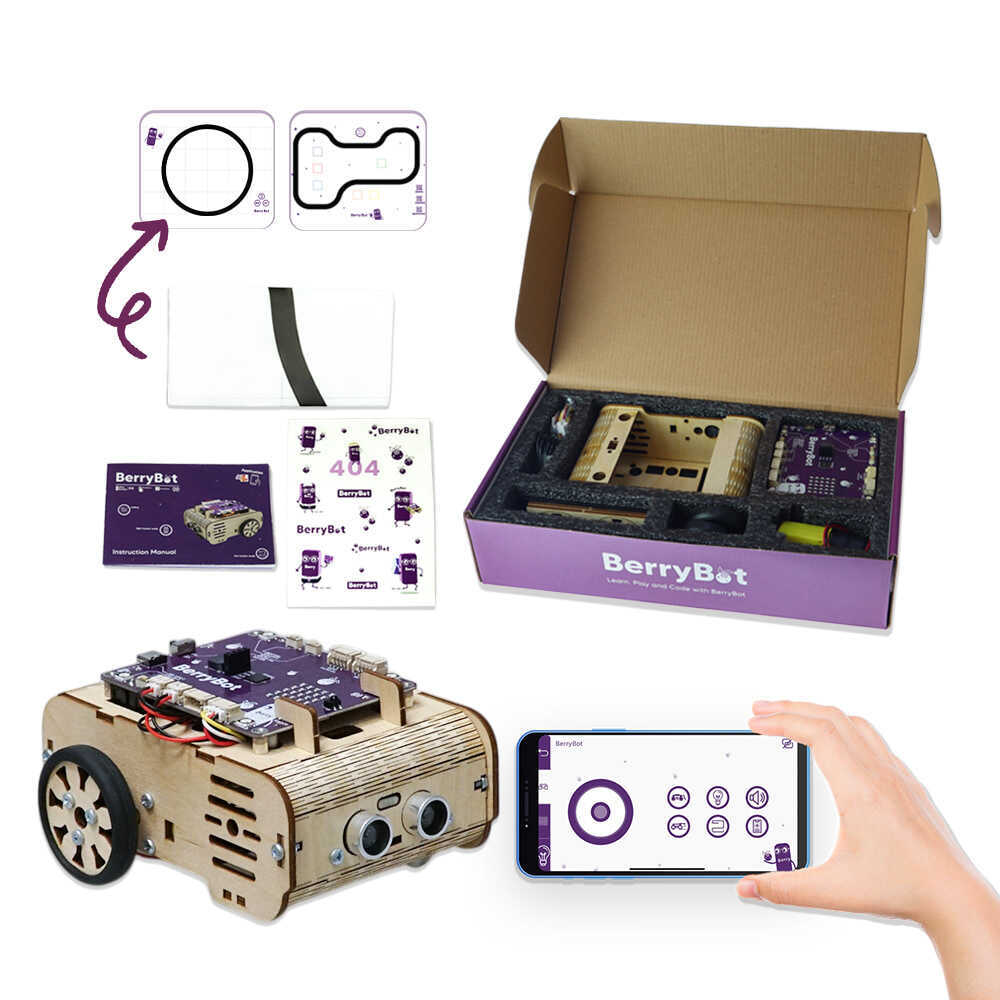 タラコbotページ BerryBot Programmable Educational Robot – Picobricks