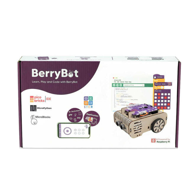 BerryBot Programmable Educational Robot – Picobricks