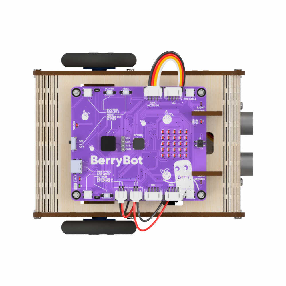 Programable Outlet Raspberry Pie Rasberry Pi BerryBot Programmable Robot Kit – Raspberry Pi RP2040, STEM ...