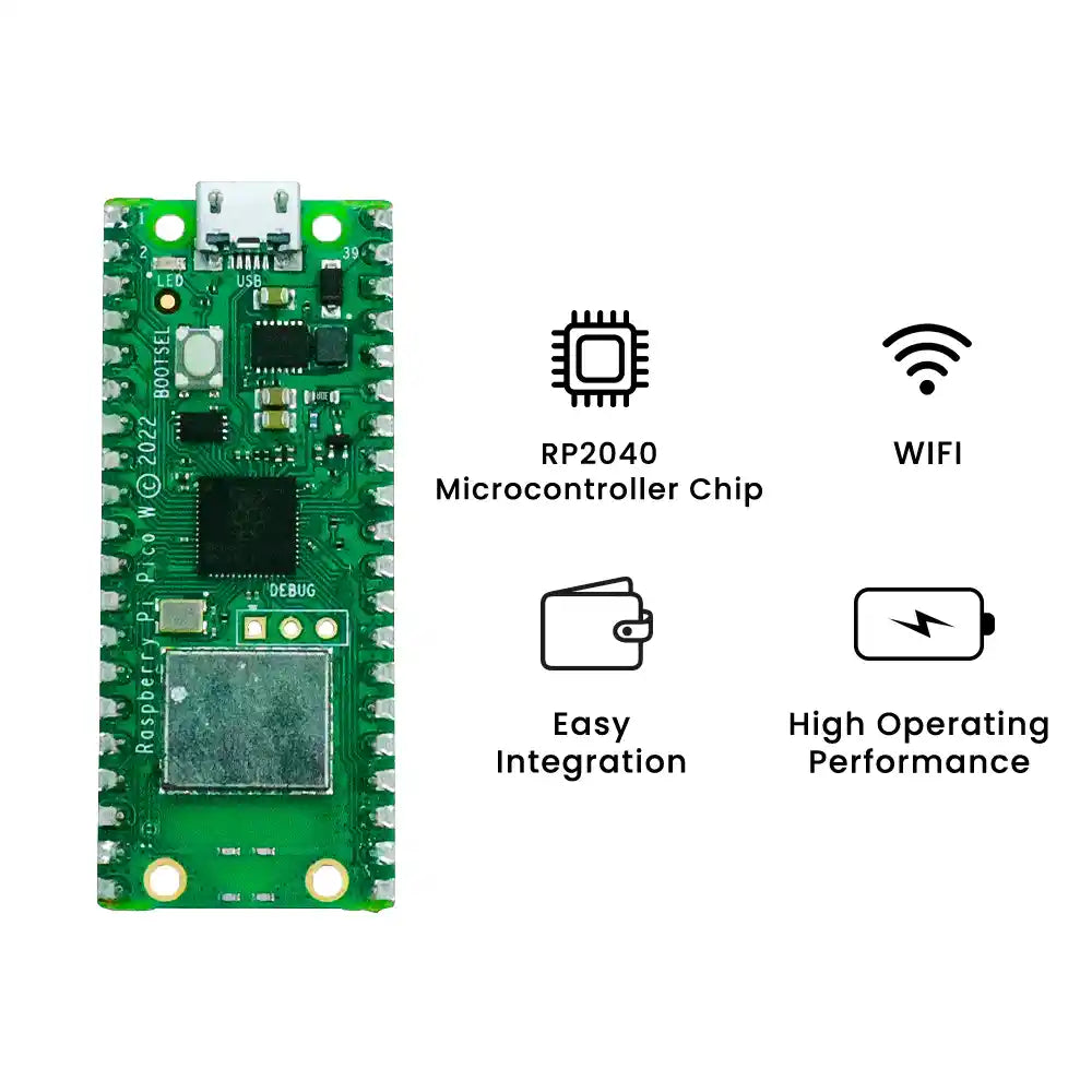  Raspberry Pi Pico RP2040 microcontroller - in US Stock