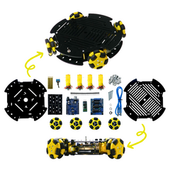 REX Discovery Series Cruise Omni-Wheel Robot Platform (With Electronics)