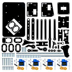 REX Discovery Series Plexi Robot Arm - Arduino Compatible