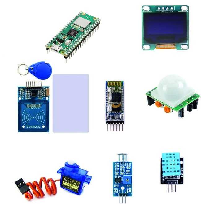 Pico Raspberry Pi Set Raspberry Pi Pico WH Mega Set – Picobricks