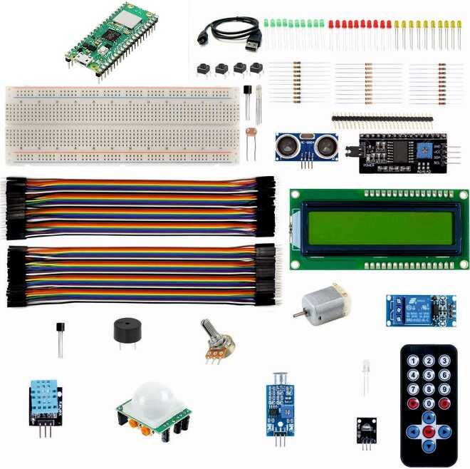 Raspberry Pi Pico WH Super Starter Kit